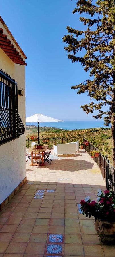 Villa Immersa In Oliveto Vista Mare Sciacca Exterior foto