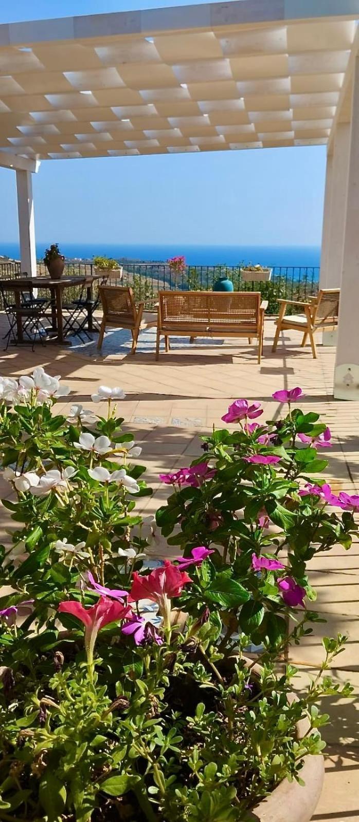 Villa Immersa In Oliveto Vista Mare Sciacca Exterior foto
