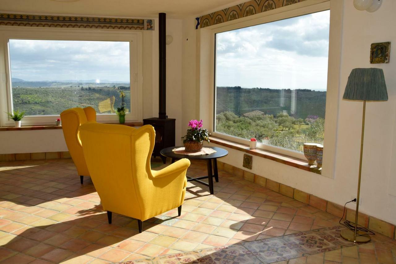 Villa Immersa In Oliveto Vista Mare Sciacca Exterior foto